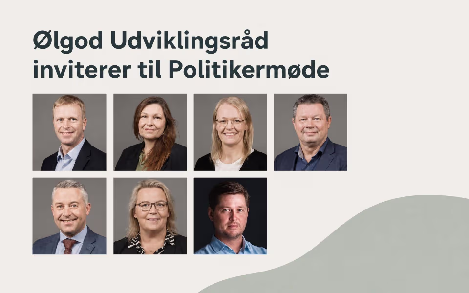 Ølgod Udviklingsråd inviterer til Politikermøde