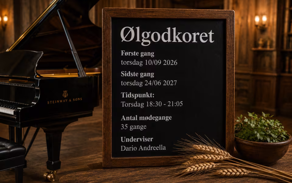 Ølgod koret starter op igen!