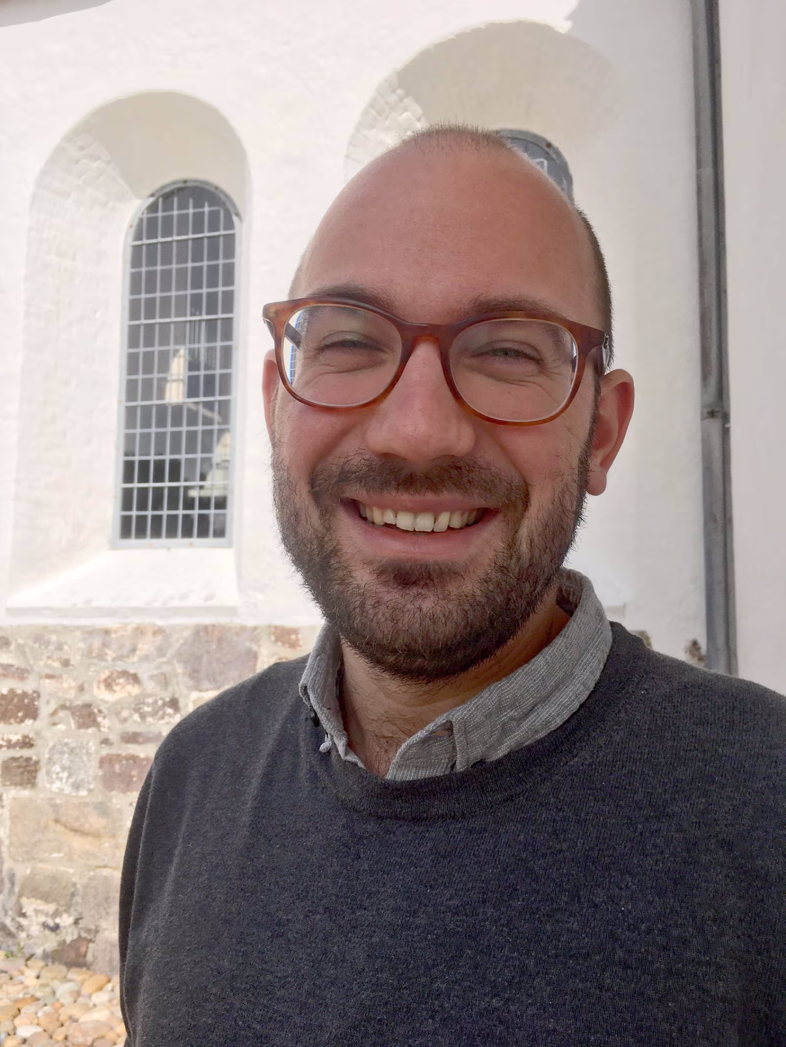 Ruben Karschnick er ny organist i Ansager kirke og spiller første gang ved gudstjeneste på søndag.