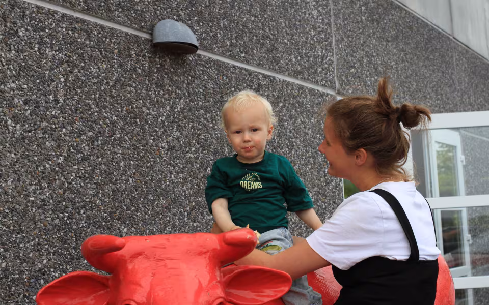Sidste hilsen i stalden