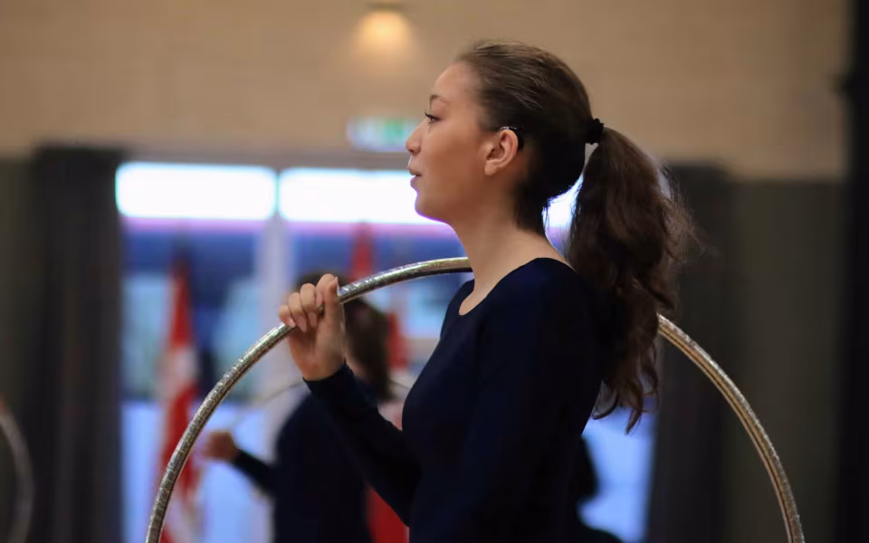 Forårets opvisning samlede fællesskabet