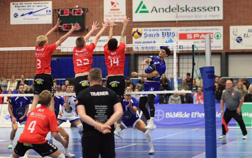 Europæisk volleyball vender tilbage