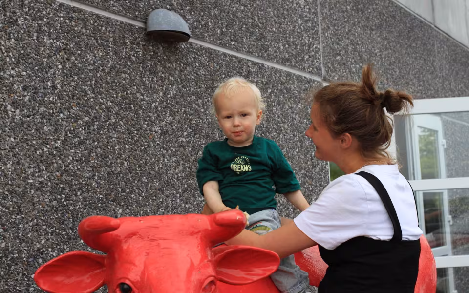 Sidste hilsen i stalden