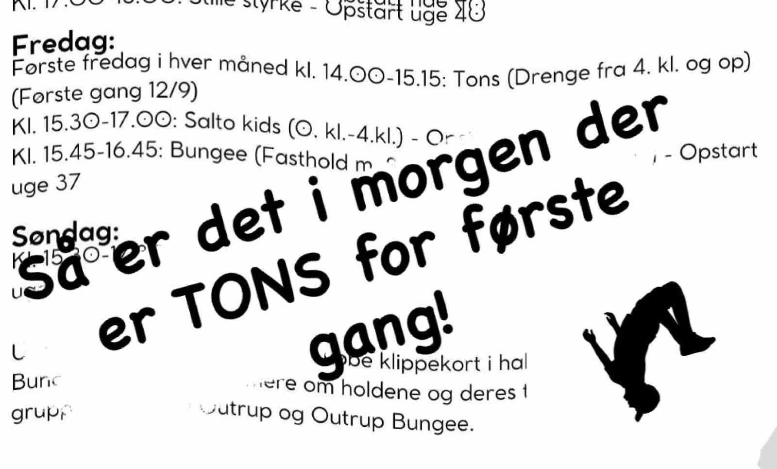 Spring, sjov og styrke for drenge