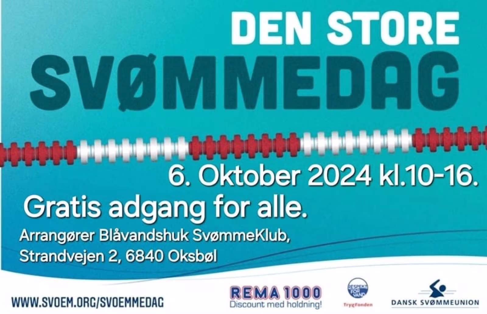 Den Store Svømmedag 6. Oktober