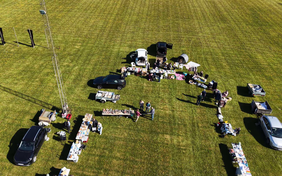 Ved Landsbyfesten i Gårde, var der også i år en god stemning og sommervejret viste sig også fra sin bedste side.