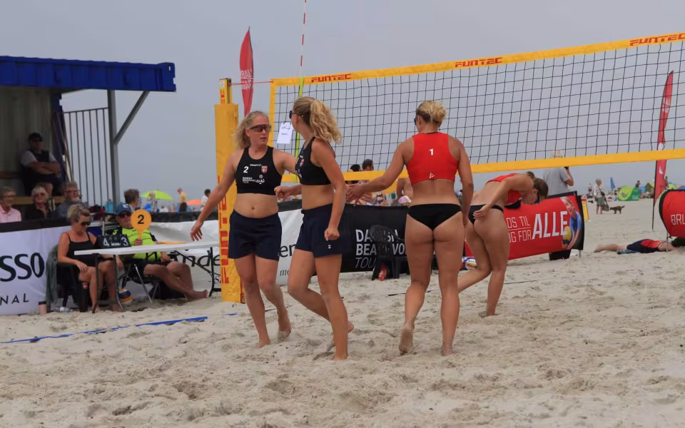Semifinaler i beachvolley ved Henne