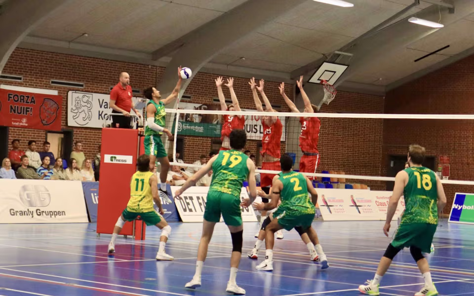 Dansk comeback tænder volleyballfesten