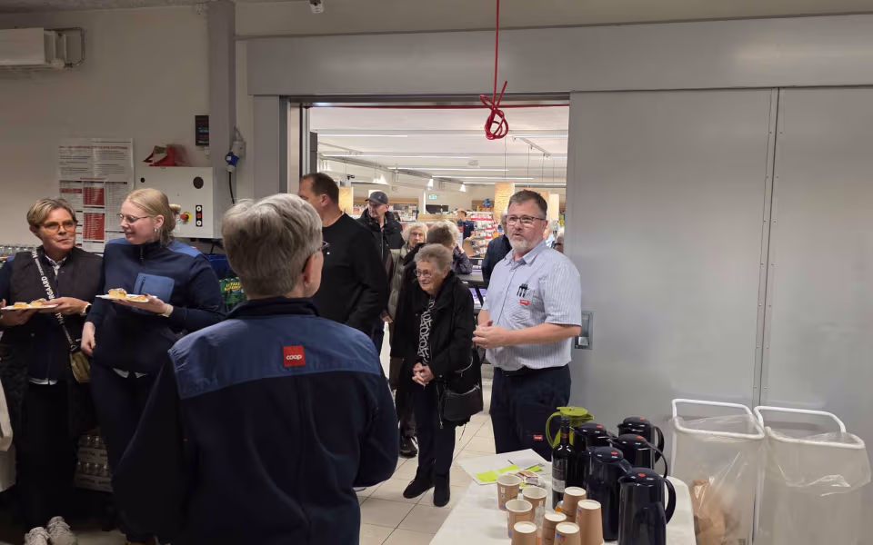 Et kendt ansigt i Tistrup sagde farvel i dag. 