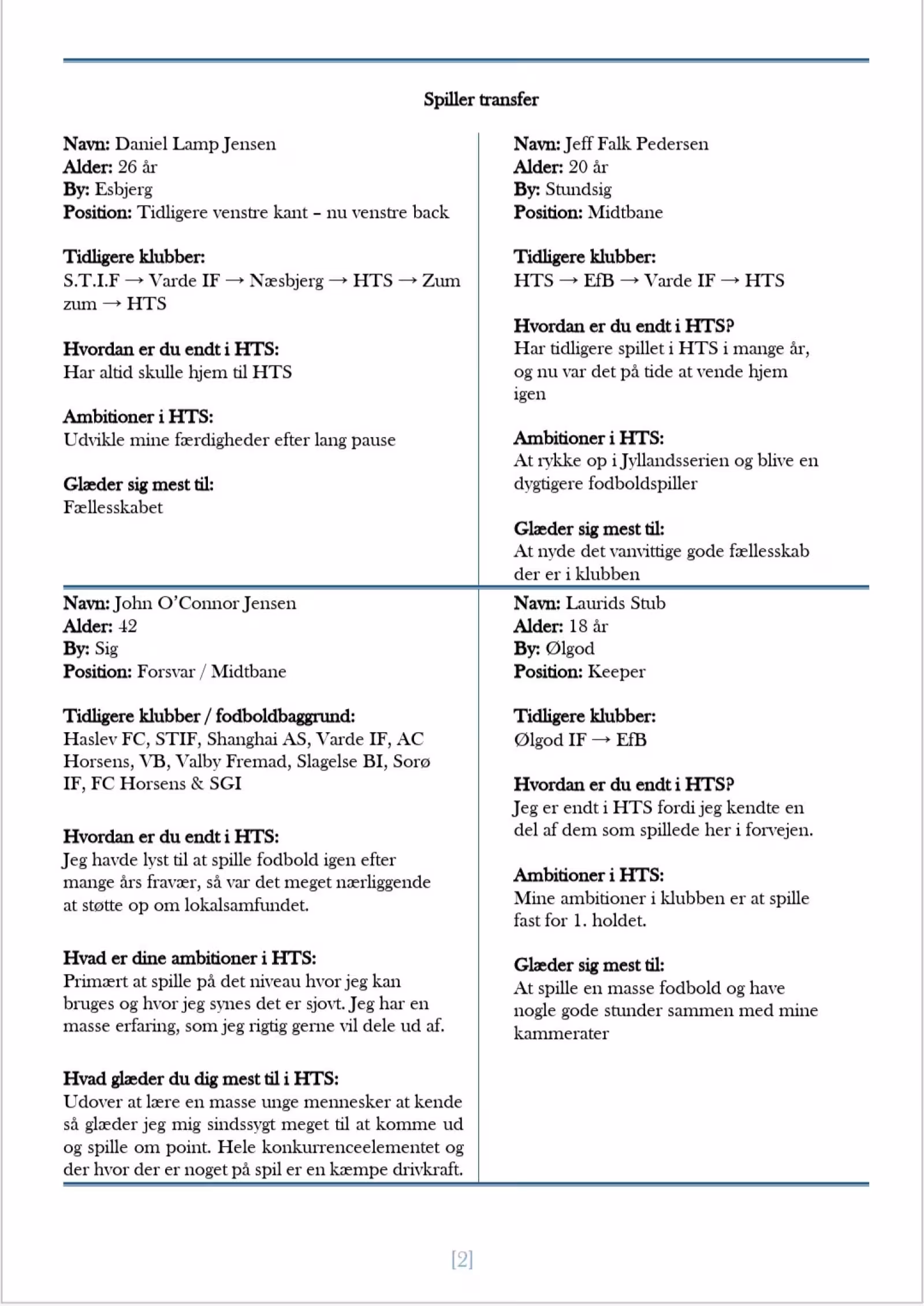 HTS Nyhedsbrev - Marts 2026