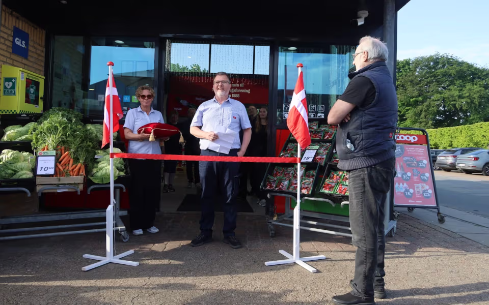 Kæmpe åbningsfest i Brugsen Tistrup i dag efter ombygning