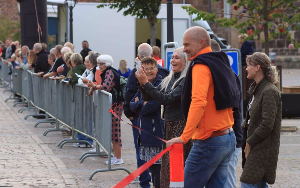 Sponsorløb skabte fest på torvet