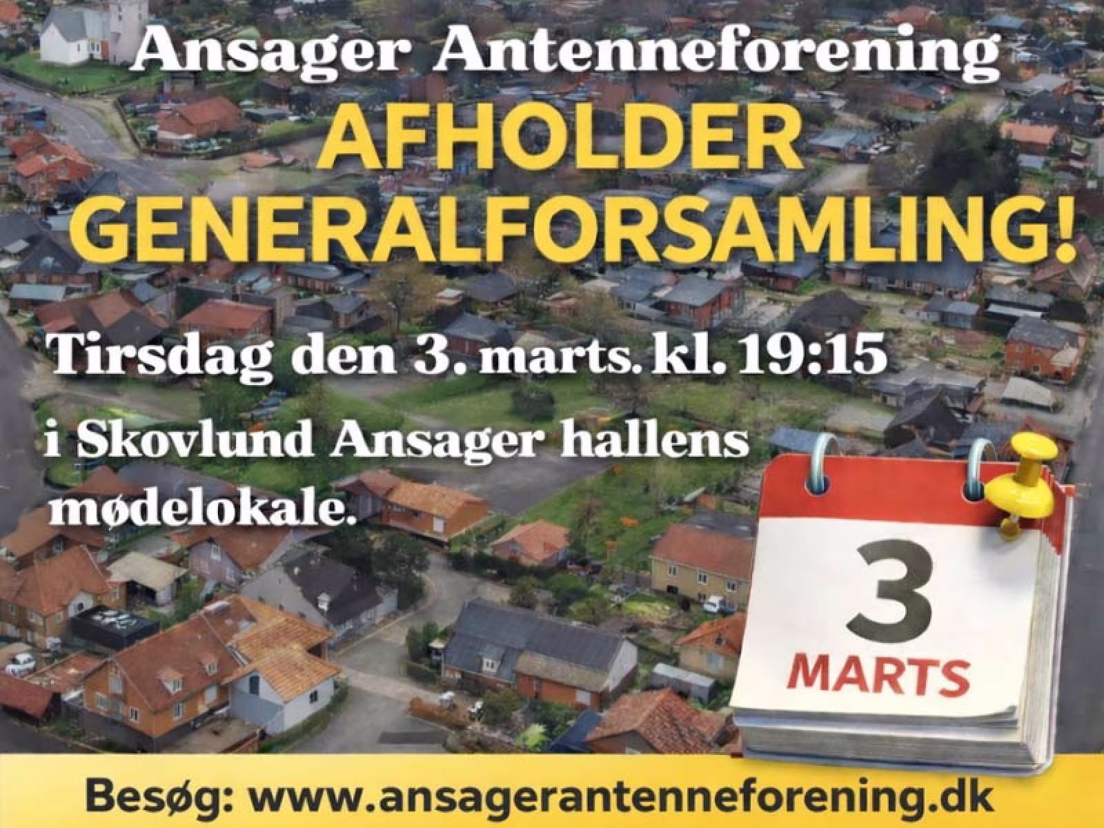 Generalforsamling i Ansager Antenneforening
