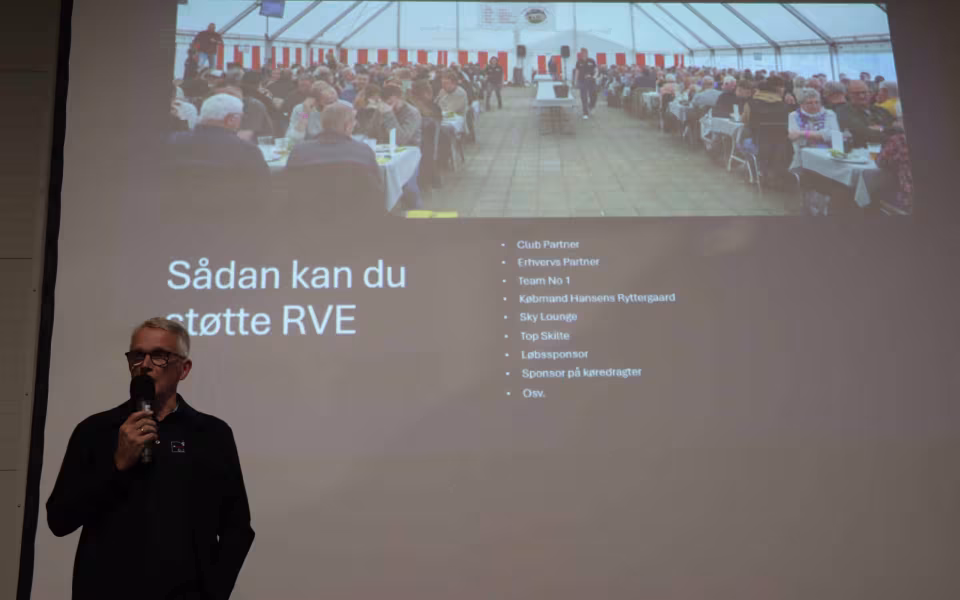 Verdensmester kastede glans over sponsoraften
