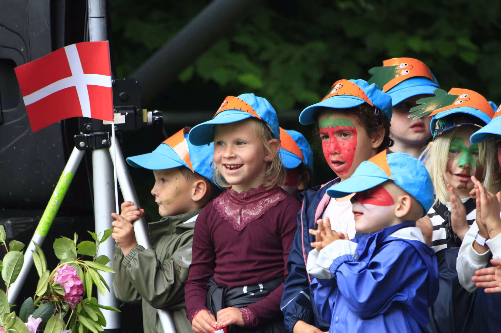 Børnehaven Mælkevejen på scenen i Outrup