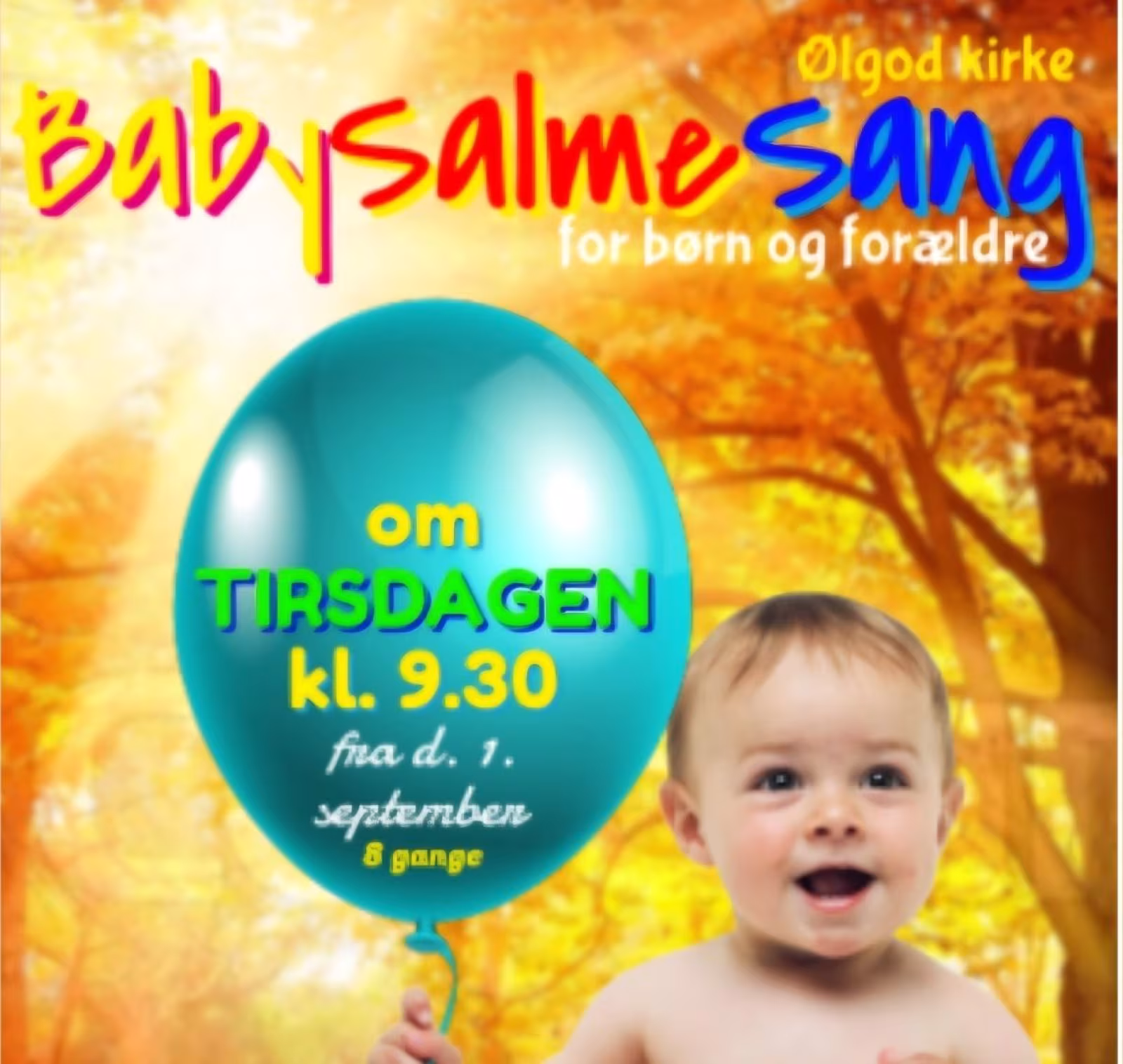 Babysalmesang i Ølgod kirke