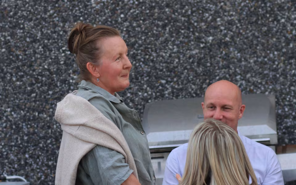 Sidste hilsen i stalden