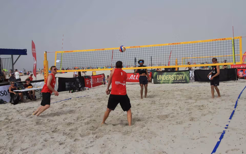 Semifinaler i beachvolley ved Henne