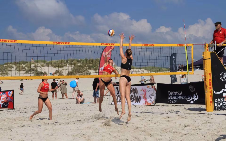 Semifinaler i beachvolley ved Henne