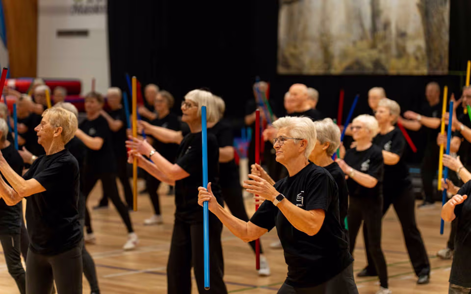 Folkelig gymnastik lever i Vestjylland