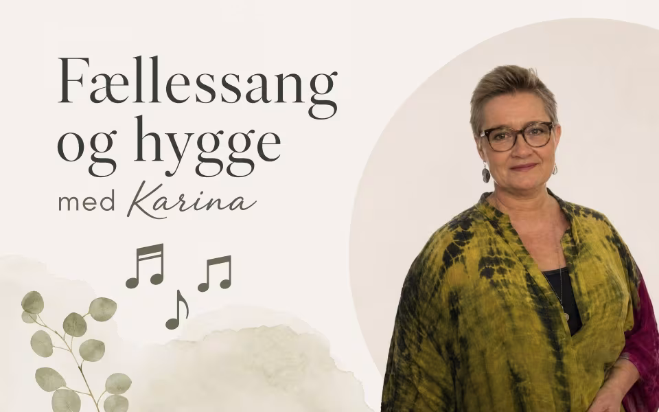 Fællessang og hygge med Karina