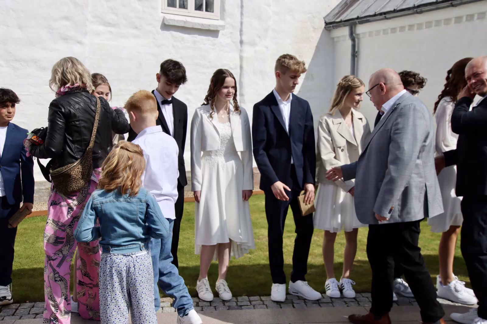 Konfirmation i Outrup Kirke