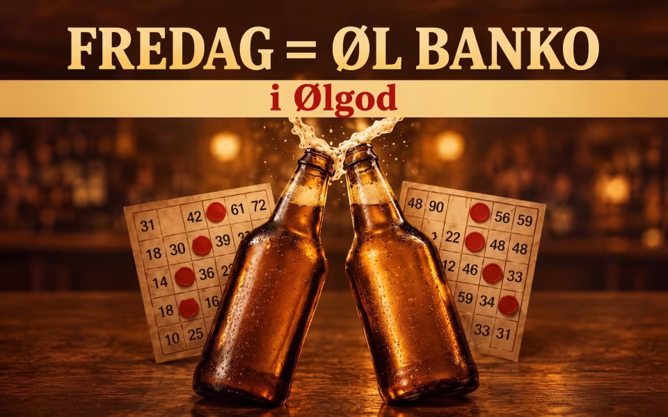 Fredag = øl banko i Ølgod