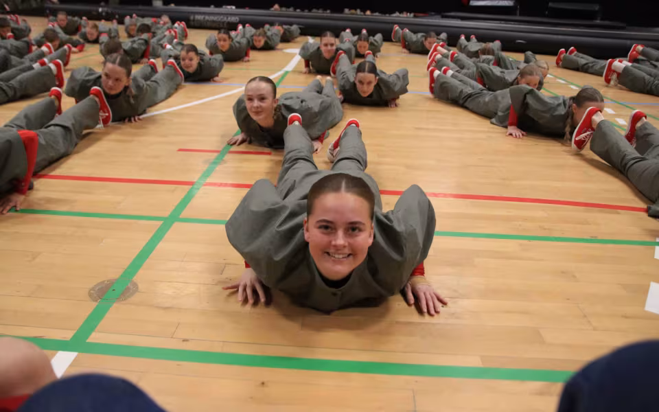 Forårsstemning i Outrup med GUB Gymnastik