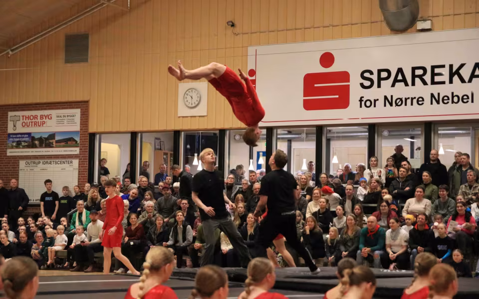 Forårsstemning i Outrup med GUB Gymnastik