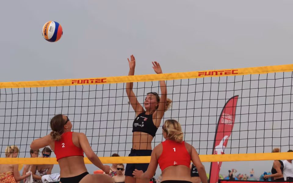 Semifinaler i beachvolley ved Henne
