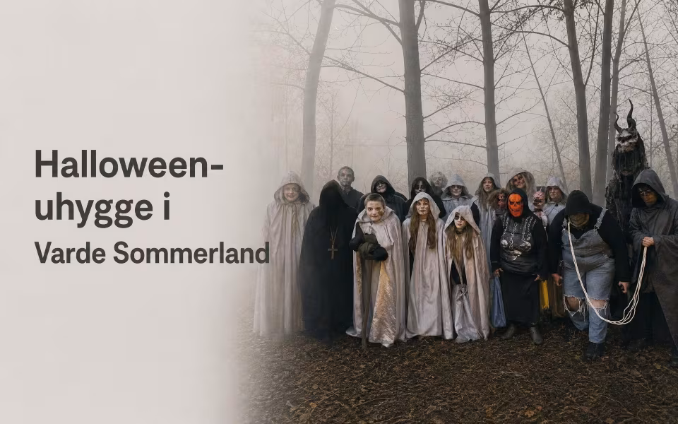 Halloween-uhygge i Varde Sommerland