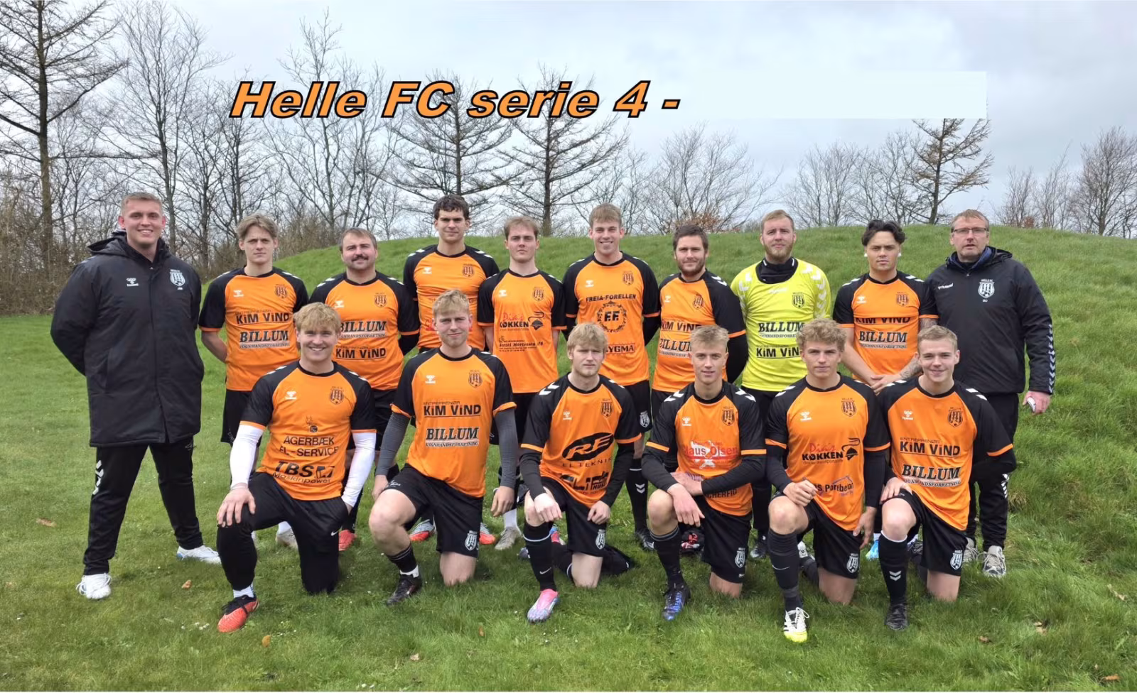Helle FC serie 4 herre senior vinder topkampen 2-1 over FB Fodbold