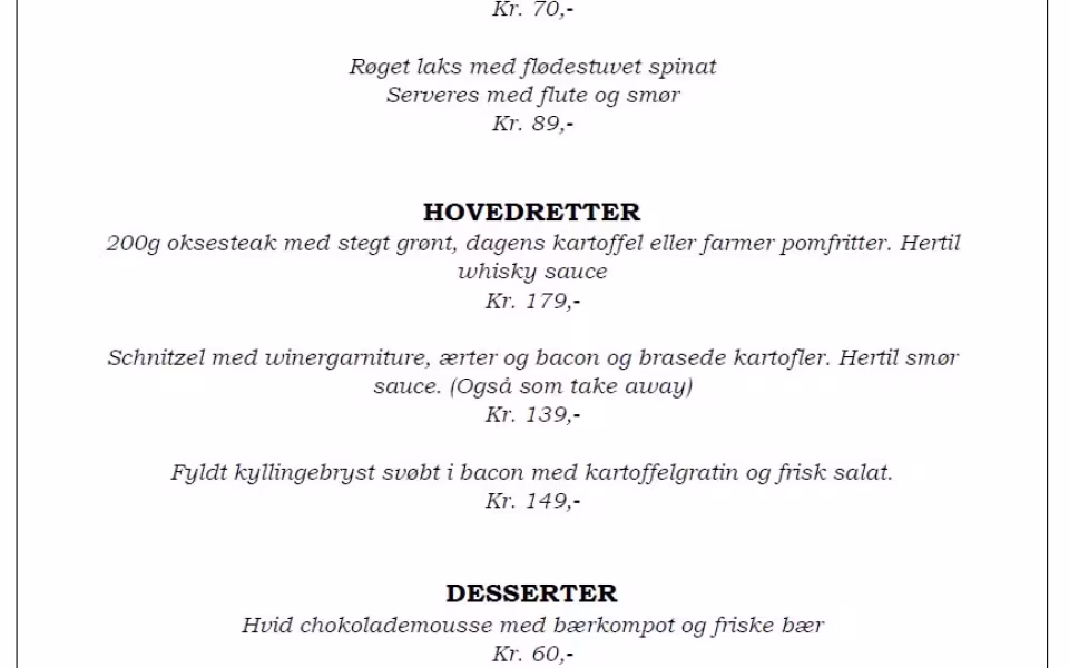 I opstartsfasen har Ansager Hotel fået hjælp fra Karl Erik Paulsen kendt som Kalle Kok, der vil være bag kødgryderne.