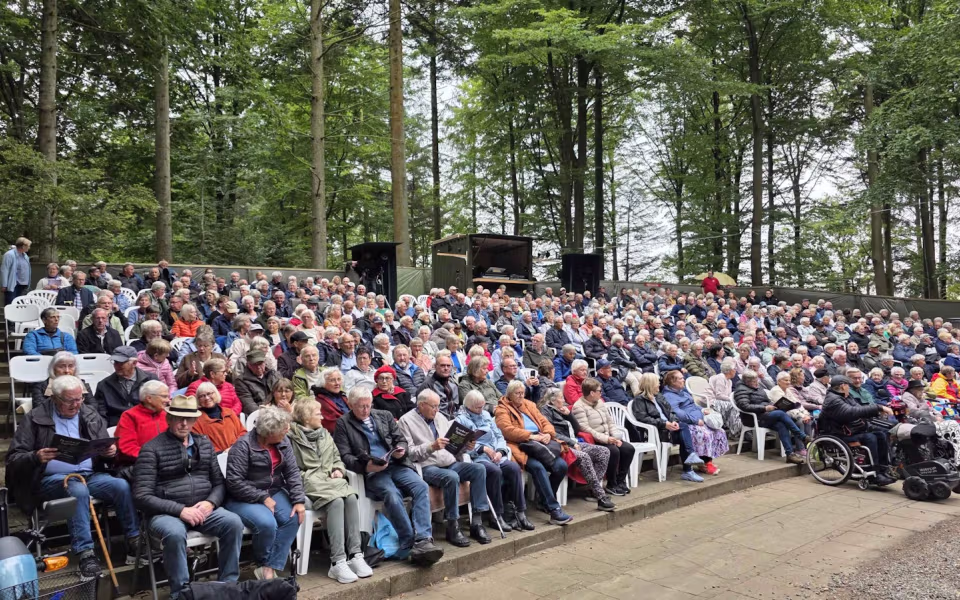Billeder fra Ølgod Sommerspil 2025 mandag aften.