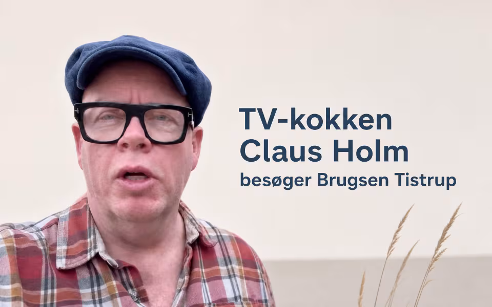 TV-kokken Claus Holm besøger Brugsen Tistrup