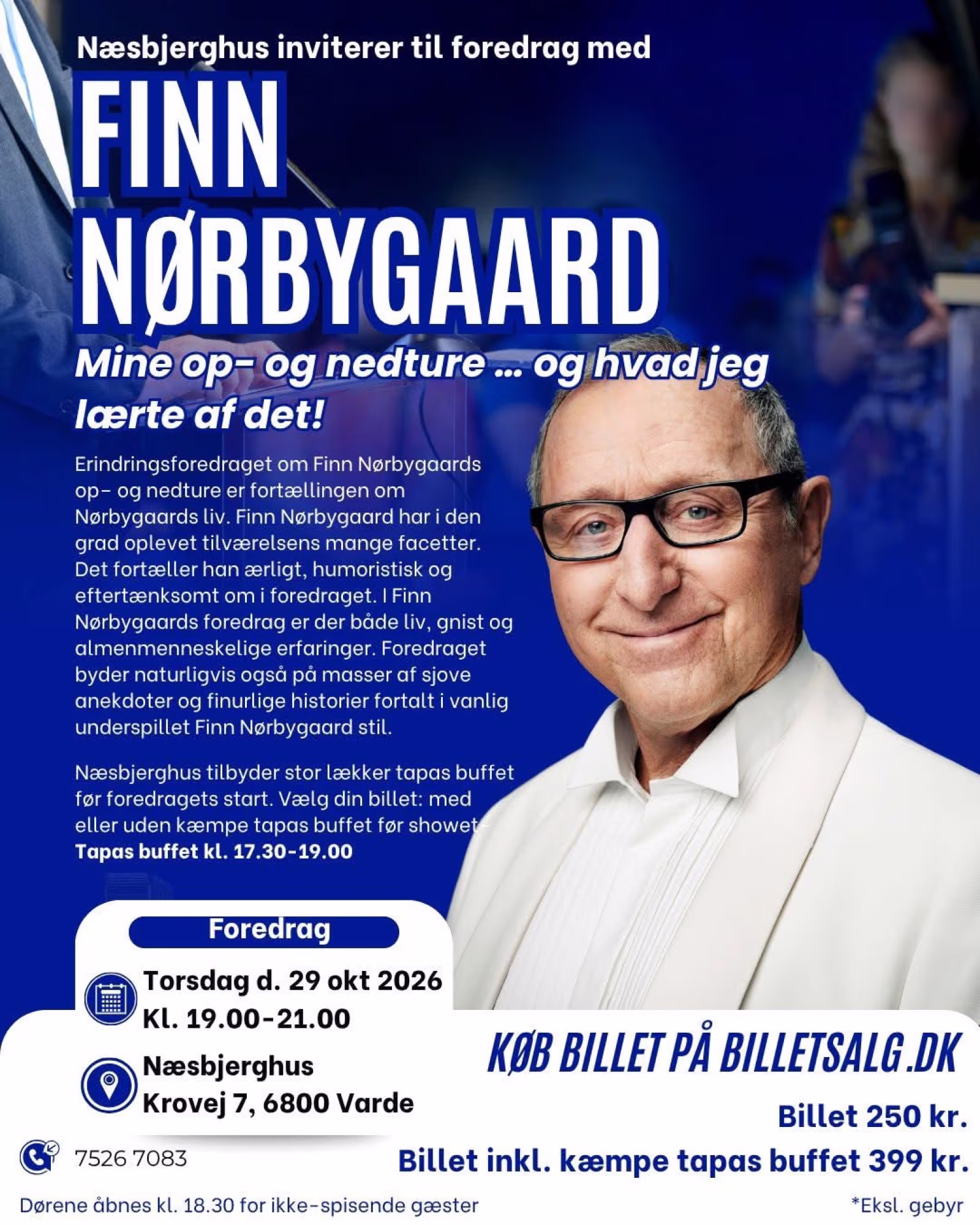 Finn Nørbygaard gæster Næsbjerghus