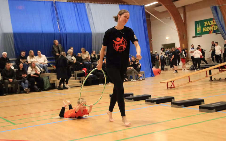 Forårsstemning i Outrup med GUB Gymnastik