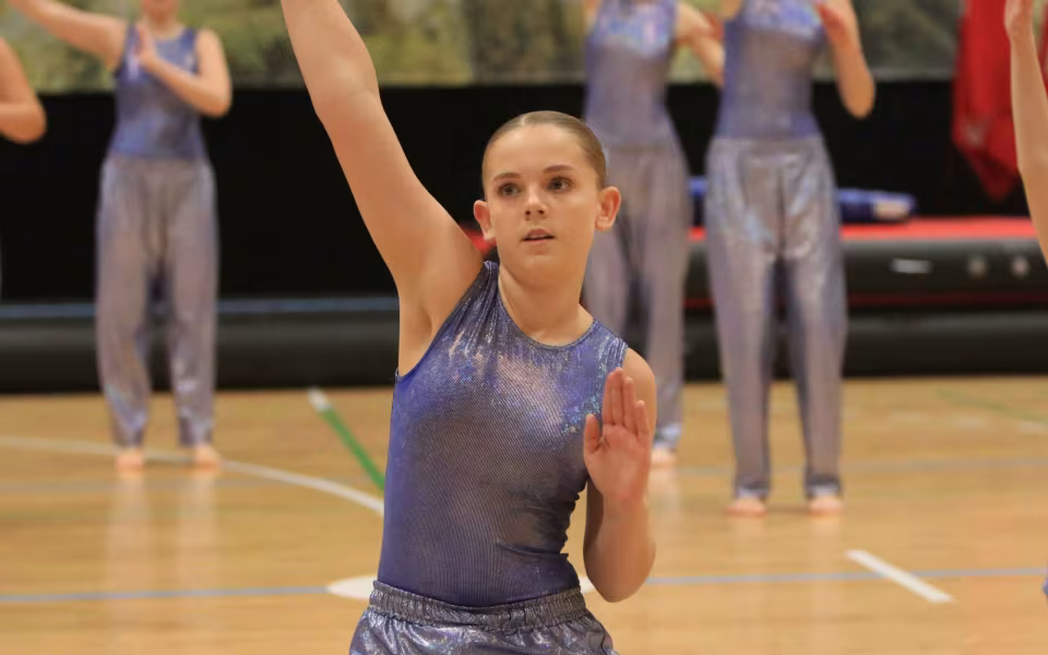 Forårsstemning i Outrup med GUB Gymnastik