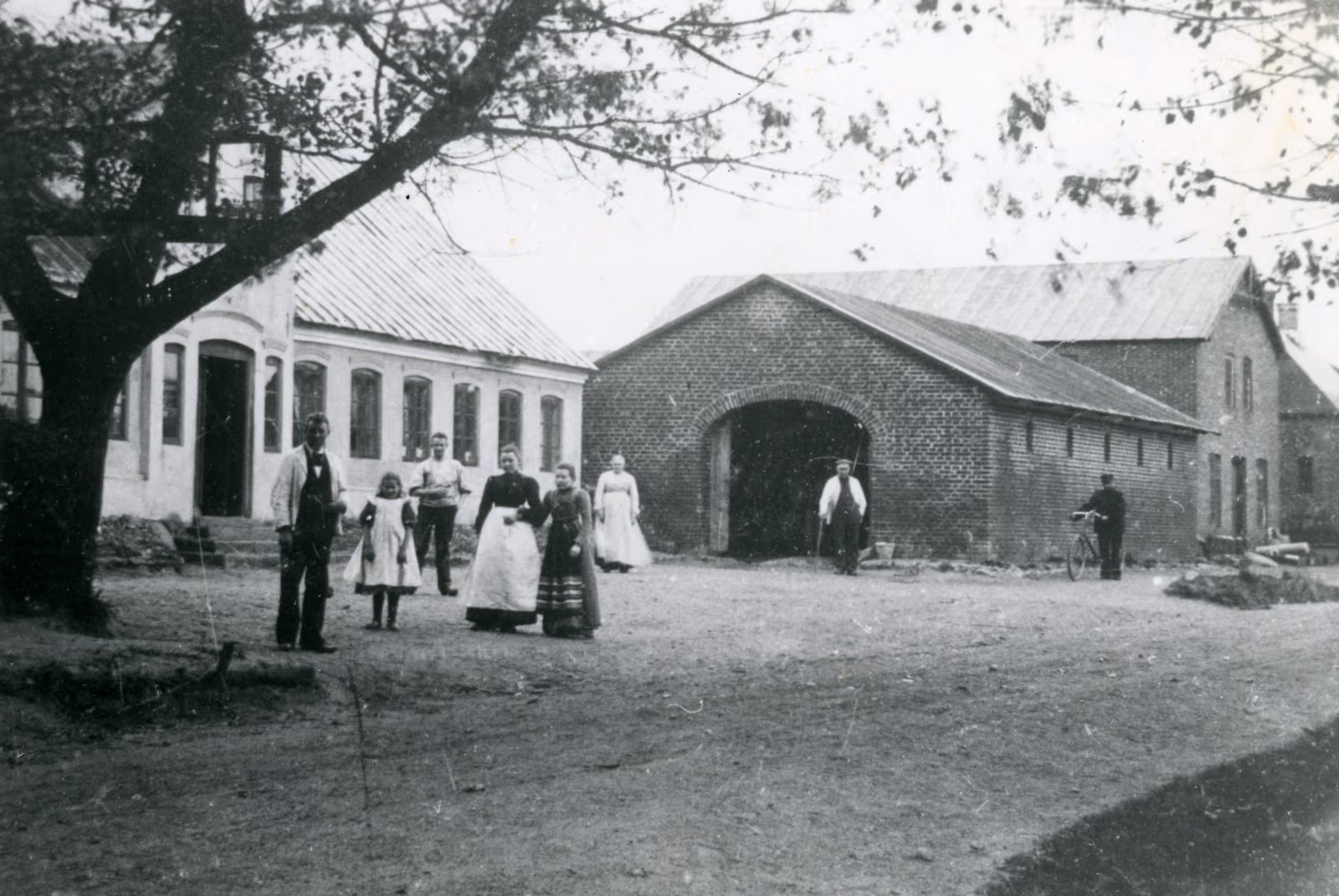 Den gamle Kro, Søndergade 2 i Ansager fra ca 1915