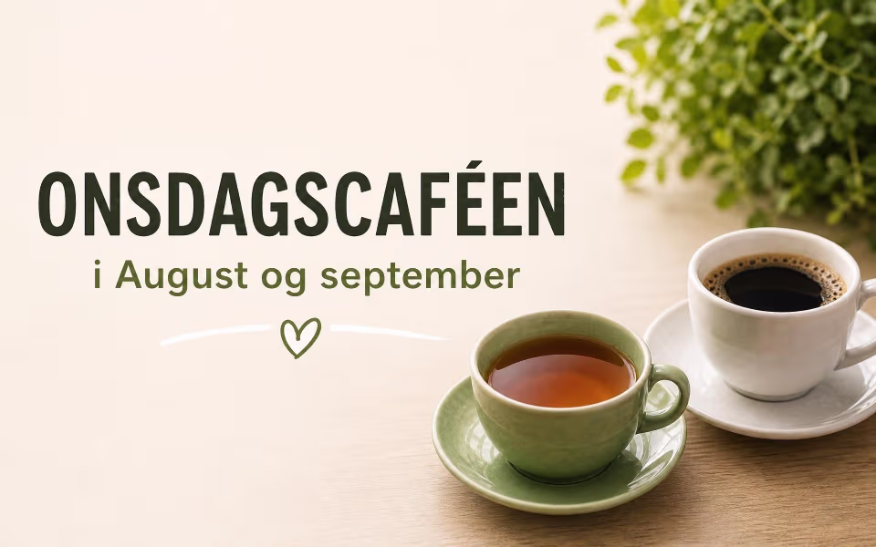 Onsdagscaféen i August og september
