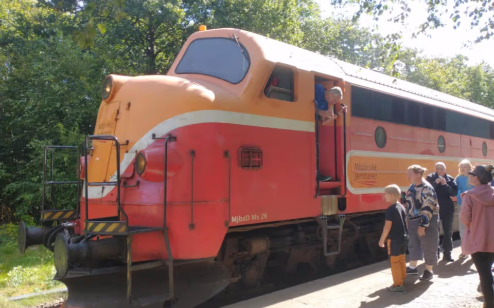 Festlig fejring på Gårde Station i anledning af DSB’s 150-års jubilæum
