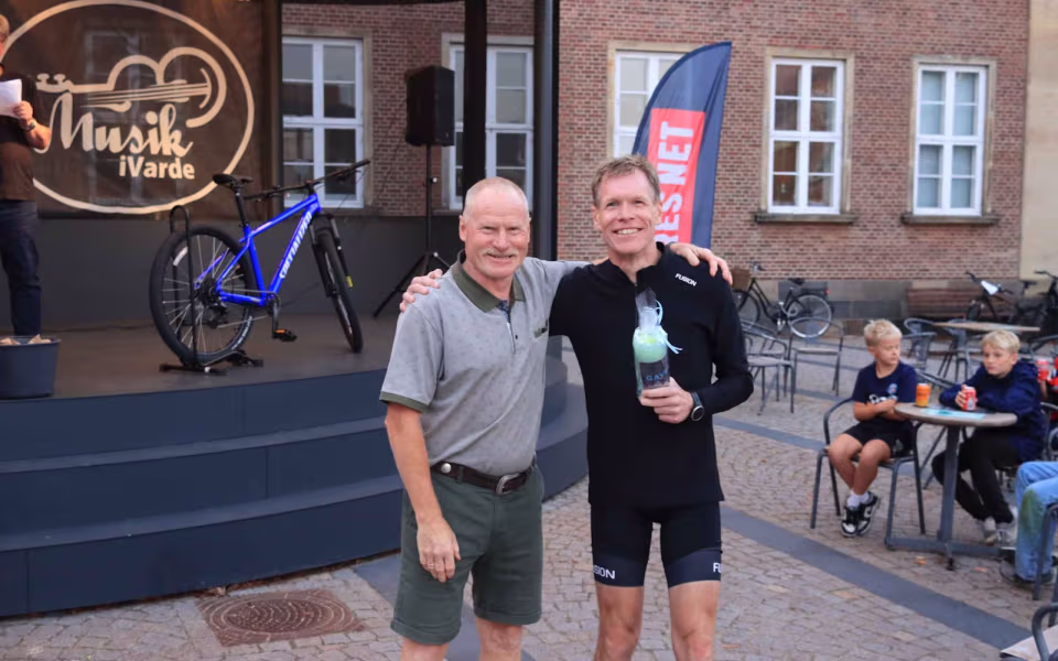 Sponsorløb skabte fest på torvet