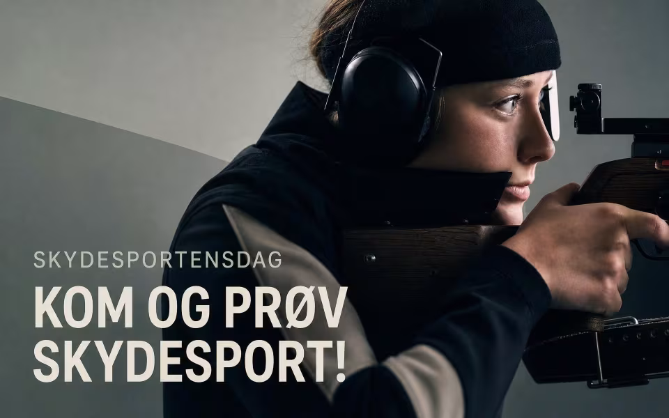 SKYDESPORTENSDAG – KOM OG PRØV SKYDESPORT!
