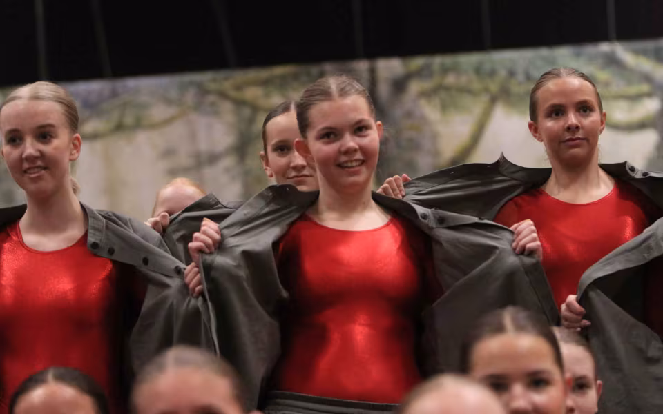 Forårsstemning i Outrup med GUB Gymnastik
