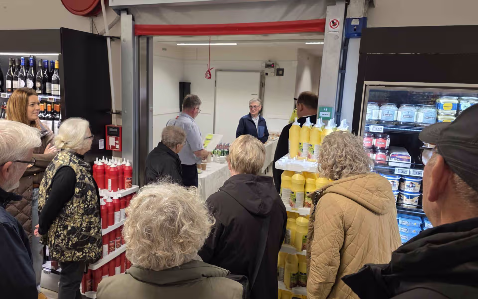 Et kendt ansigt i Tistrup sagde farvel i dag. 