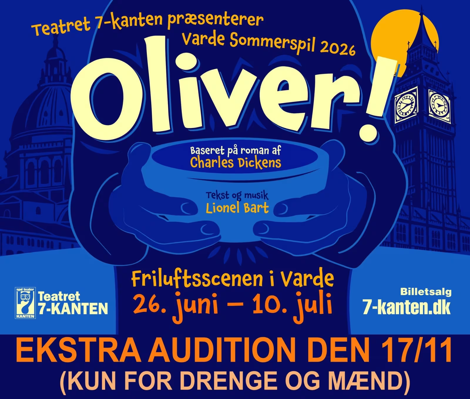 Ekstra audition til OLIVER!
