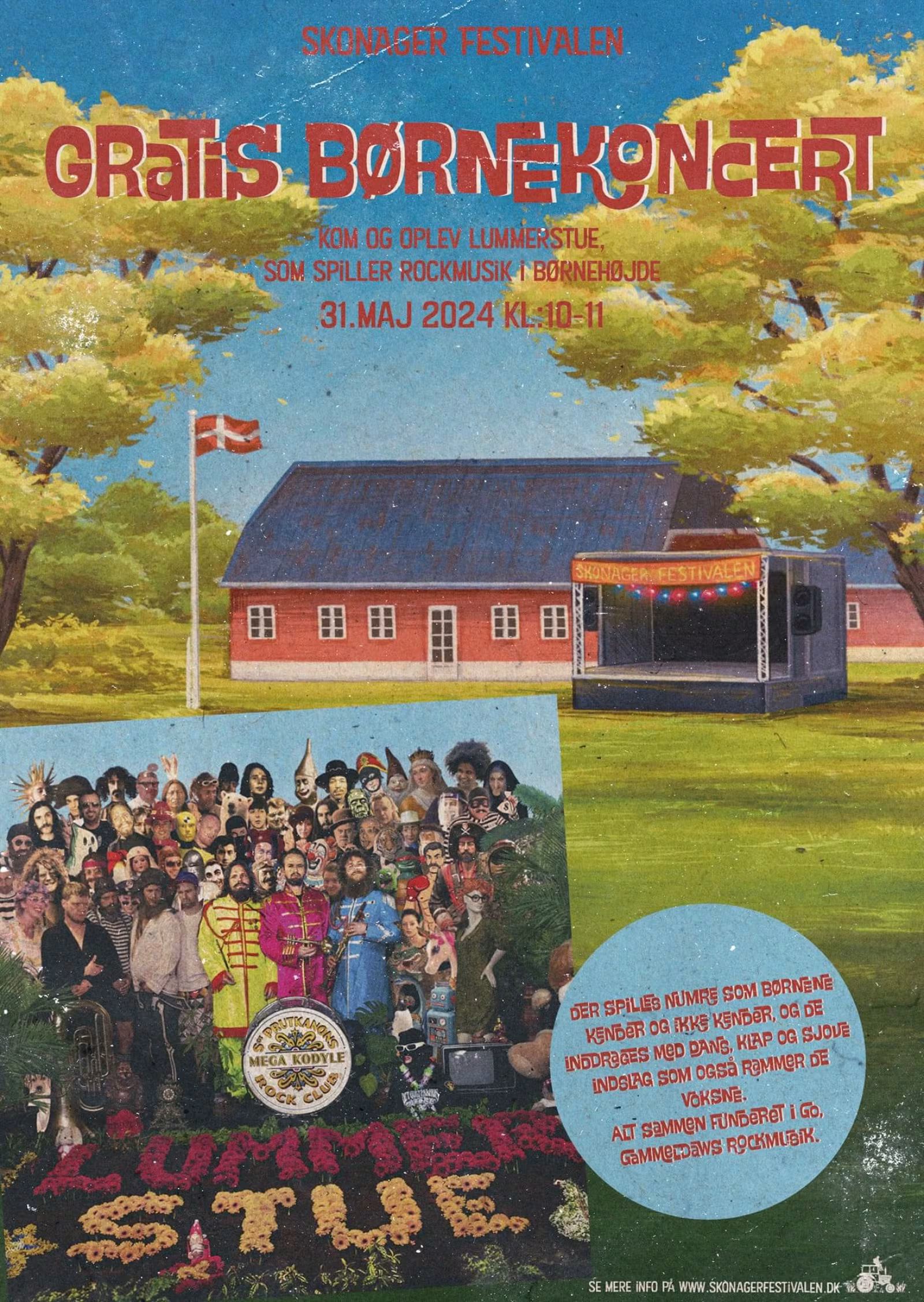 Gratis Børnekoncert Skonagerfestival