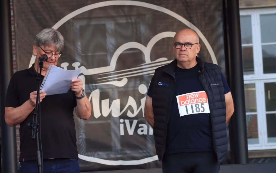 Sponsorløb skabte fest på torvet