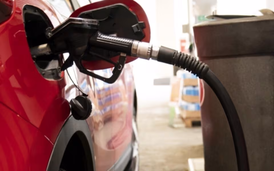 Dieselprisen ligger omkring 19 kroner literen