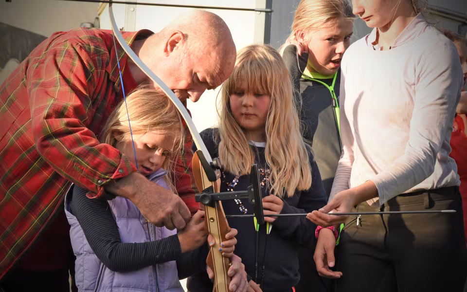 Ridelejr 2017 på Ansager Rideklubs nye hjemsted